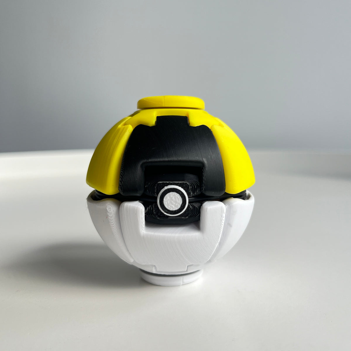 Fidget Spinner Ball - Black & Yellow